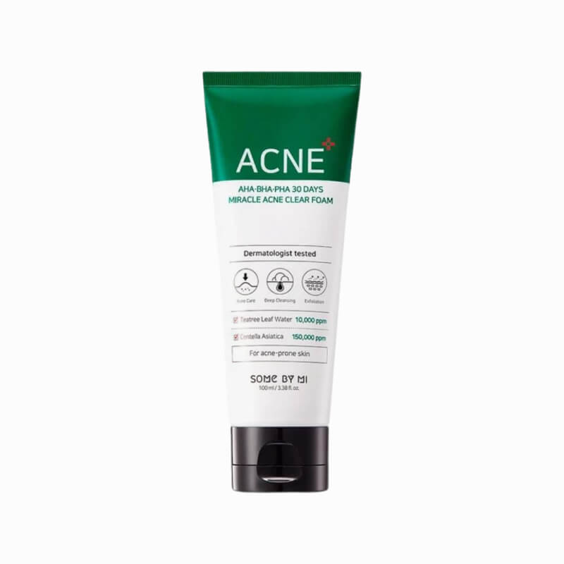 SOME BY MI - AHA, BHA, PHA 30 Days Miracle Acne Clear Foam