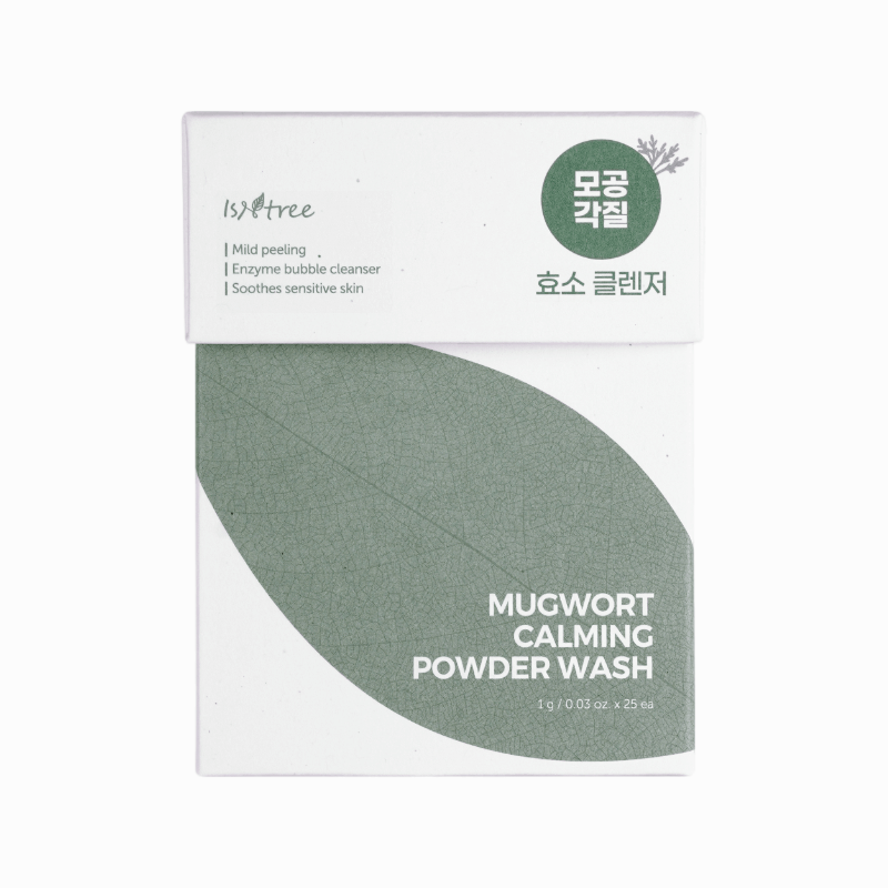 Isntree Mugwort Calming Powder Wash