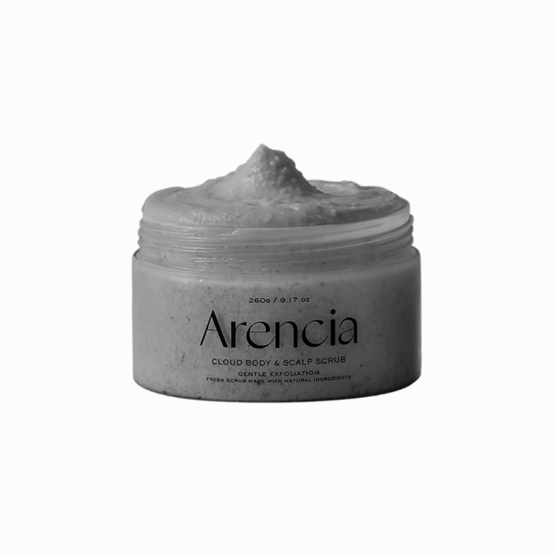 Arencia Cloud Body  & Scalp Scrub Lavender & Pear