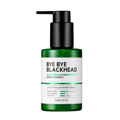 SOME BY MI - Bye Bye Blackhead 30Days Miracle Green Tea Tox Bubble Cleanser