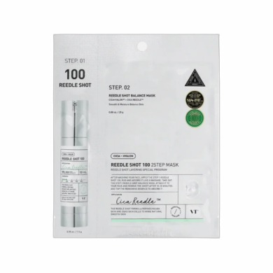 VT Cosmetics Reedle Shot 100 2-Step Mask