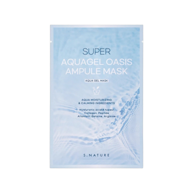 S.Nature Super Aquagel Oasis Ampule Mask