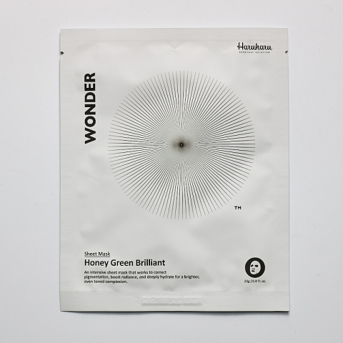 Haruharu Wonder Honey Green Brilliant Sheet Mask