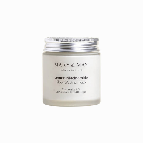 Mary &amp; May Lemon Niacide Glow Wash off Pack