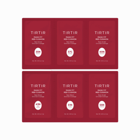 TIRTIR - Mask Fit Red Cushion Foundation 6 Shade Trial Kit Deep