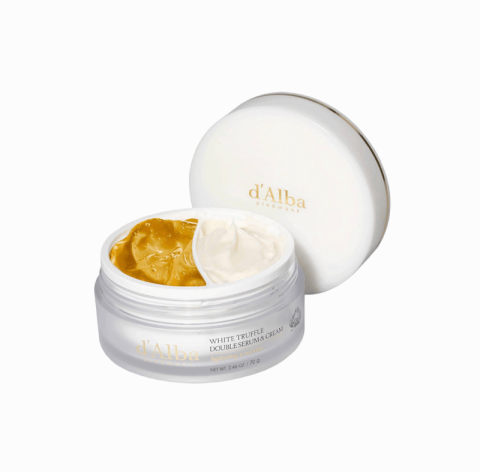 D'Alba White Truffle Double Serum & Cream Inside