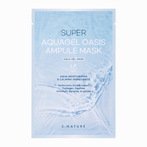 S.Nature Super Aquagel Oasis Ampule Mask