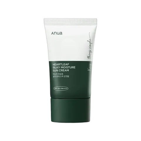Anua Heartleaf Silky Moisture Sun Cream SPF 50+ PA++++