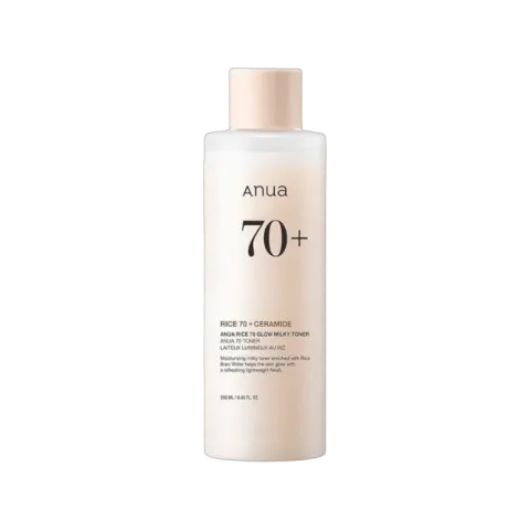 Anua Rice 70 + Glow Milky Toner